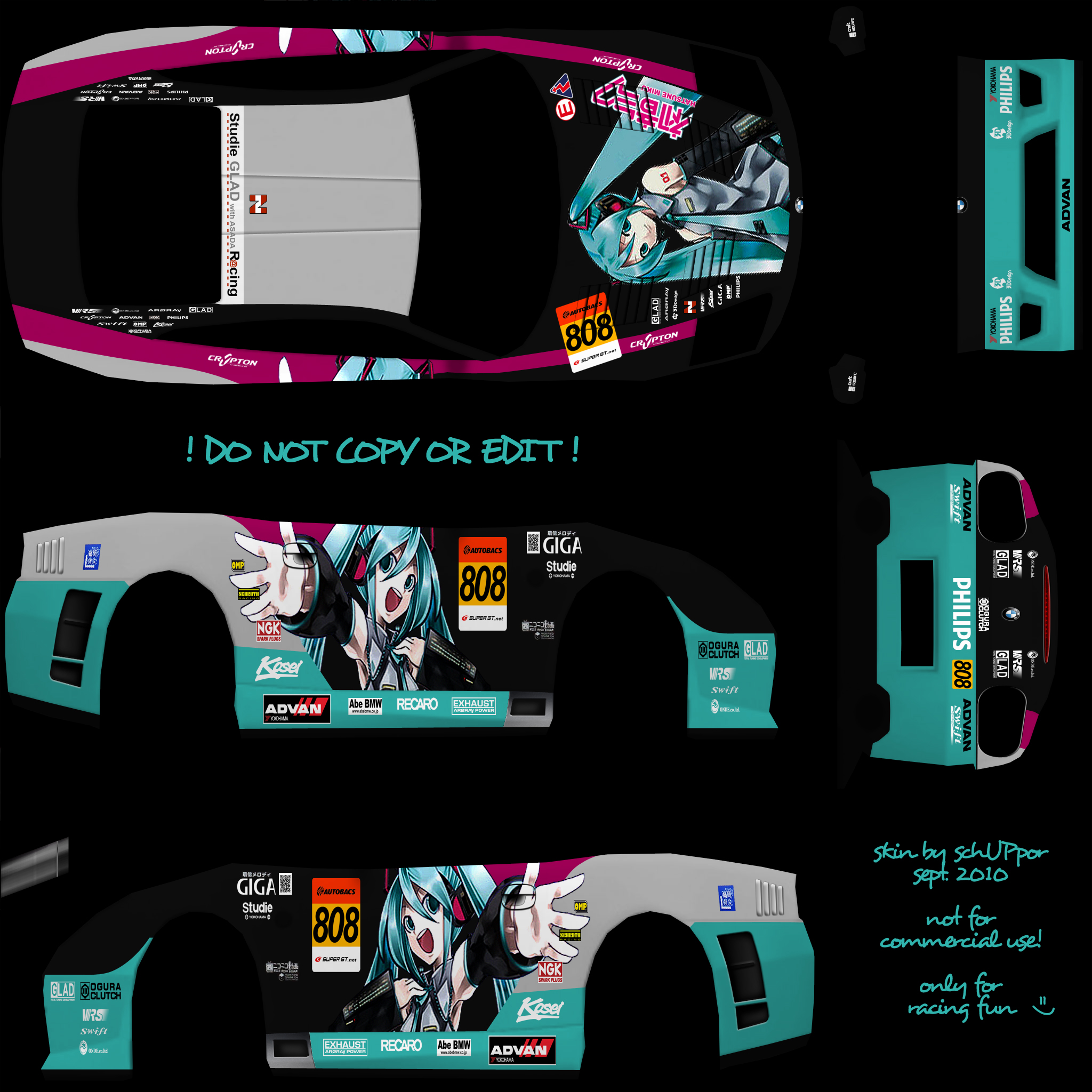 LFS Forum - Good Smile Racing #4 BMW Z4 GT300 from 2013 for