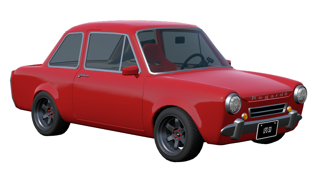 LFS - Files - Vehicle Mods - REGARDE ANCHOIS TRACK SPEC