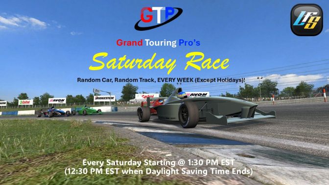 Grand Touring Pro's Saturday Race