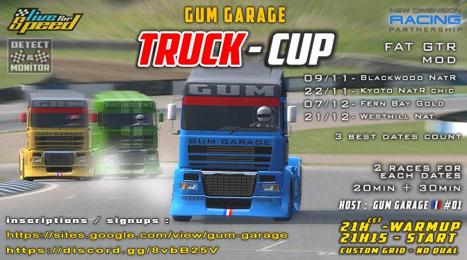 Gum-Garage Truck Cup